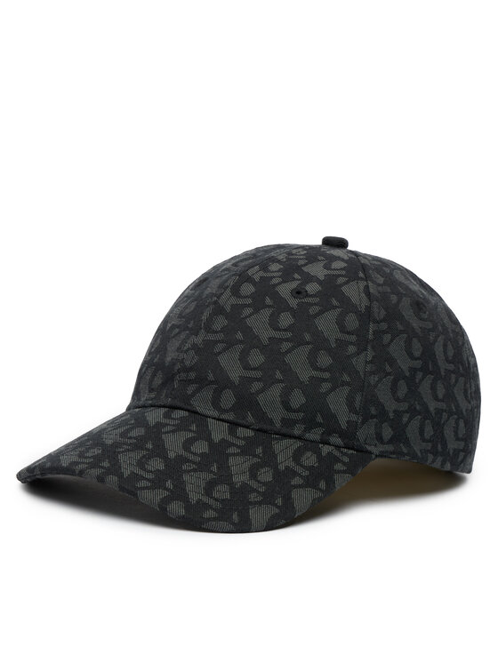 Calvin Klein Calvin Klein Czapka z daszkiem Logo Jacquard LV04G5066G Czarny