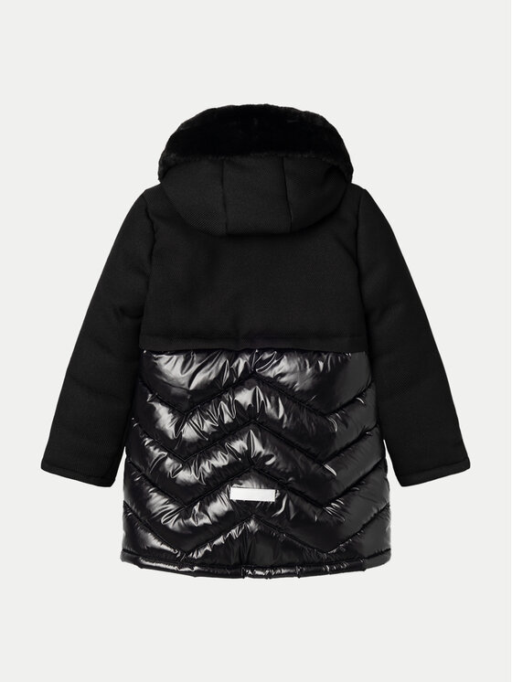 NAME IT NAME IT Μπουφάν χειμωνιάτικο 13233961 Μαύρο Regular Fit