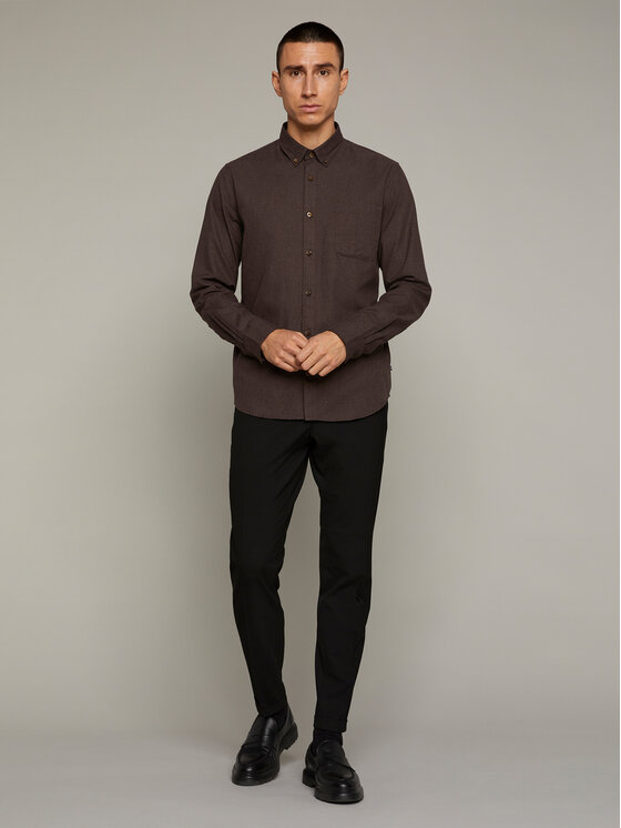 Camicia Trostol 30205626 Marrone Regular Fit