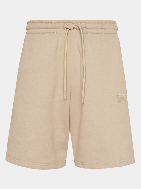 Alpha Industries Športové kraťasy Essentials 146363 Béžová Regular Fit