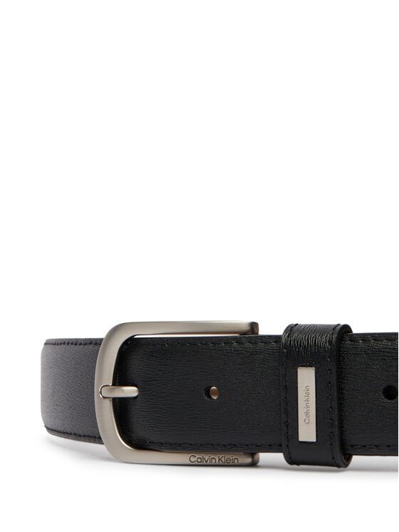 Calvin Klein Calvin Klein Pásek Casual Pin Buckle 32Mm Fixed LV04D7072G Černá