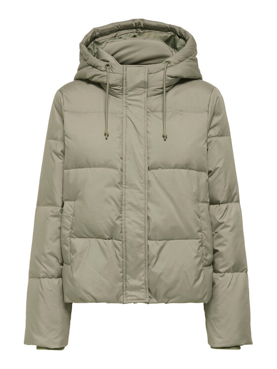 ONLY ONLY Пуховик Alice 15316455 Зелений Regular Fit