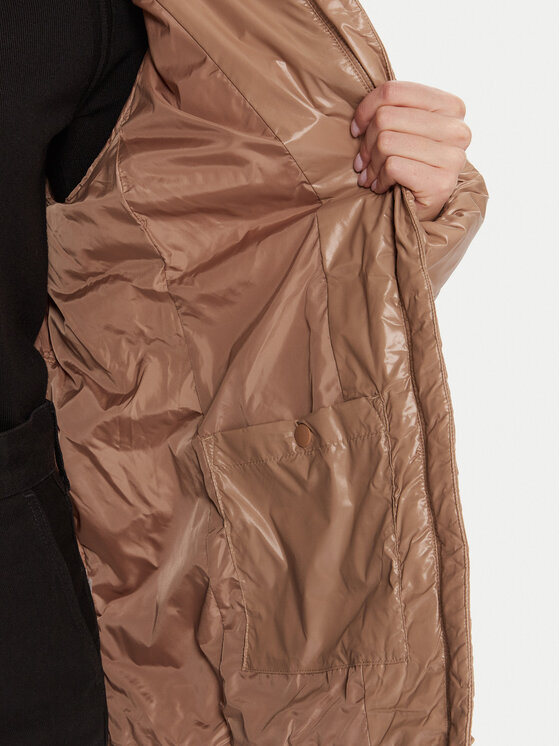 Calvin Klein Calvin Klein Зимно яке LV044D542G Бежов Regular Fit