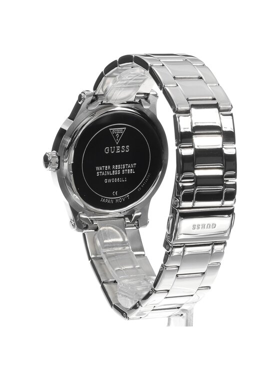 Guess Guess Zegarek GW0861L1 Srebrny