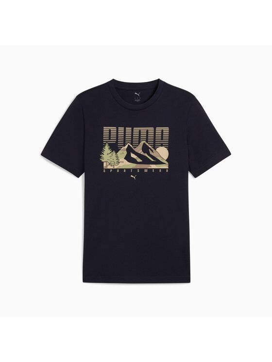 Puma Puma T-Shirt 684828 Niebieski Regular Fit
