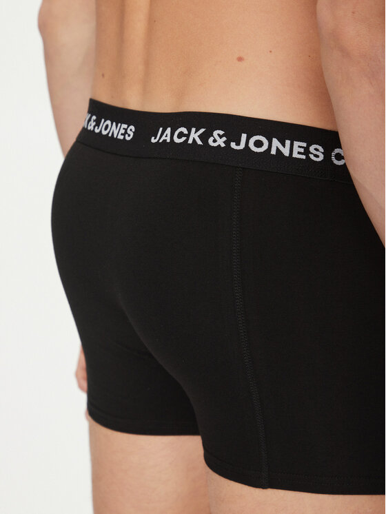 Jack & Jones Jack & Jones Комплект боксерки Solid 12254363 Черен
