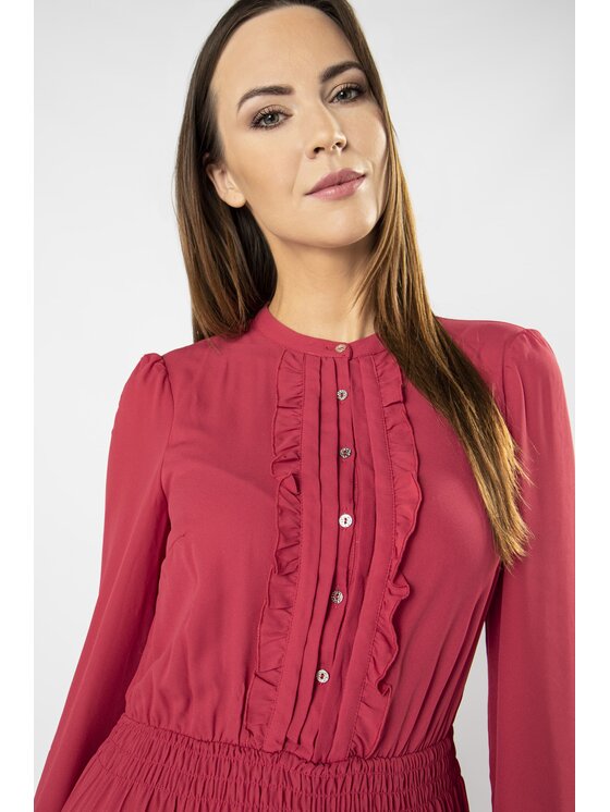 QUIOSQUE QUIOSQUE Každodenné šaty ACCAE DRESS Ružová Regular Fit