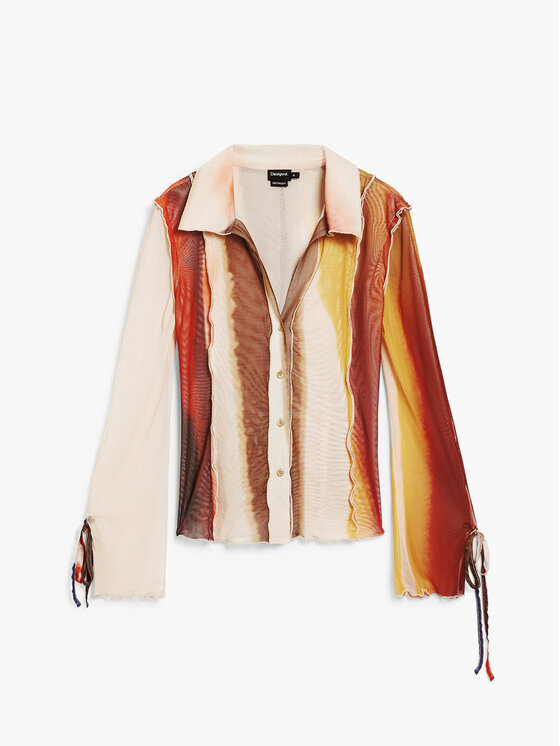 Desigual Desigual Marškiniai Lacroix 26SWTK28 Spalvota Regular Fit