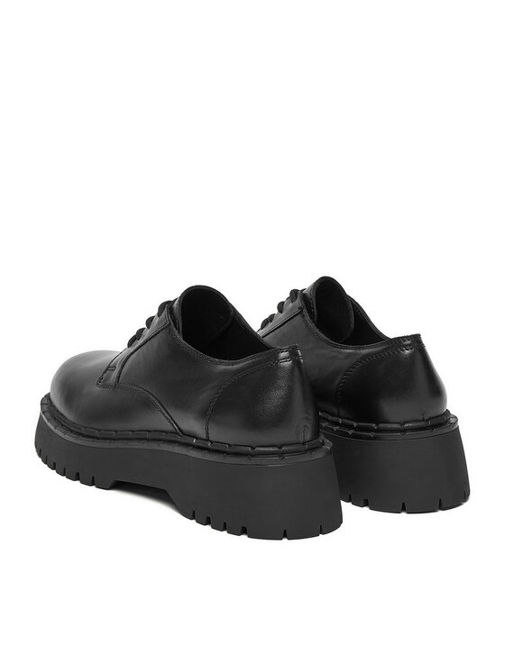 Badura Badura Półbuty EO-ASPYN-25FW12 Czarny