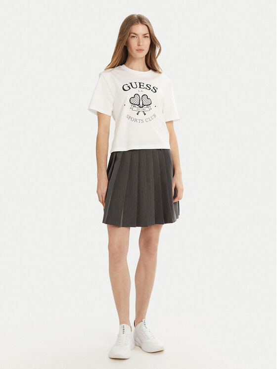 Guess Guess Marškinėliai V5GI04 I3Z14 Balta Regular Fit