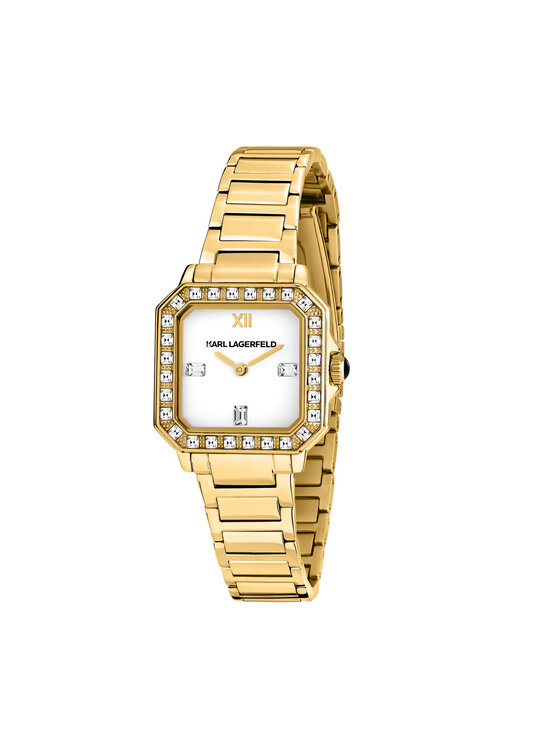 KARL LAGERFELD Hodinky R0553102501 Zlatá