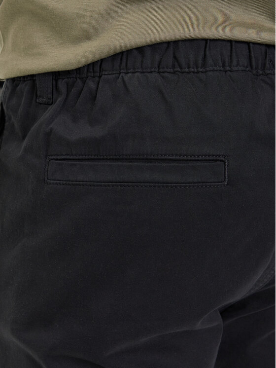 BOSS BOSS Hlače iz tkanine Sisla-9 50544866 Črna Regular Fit