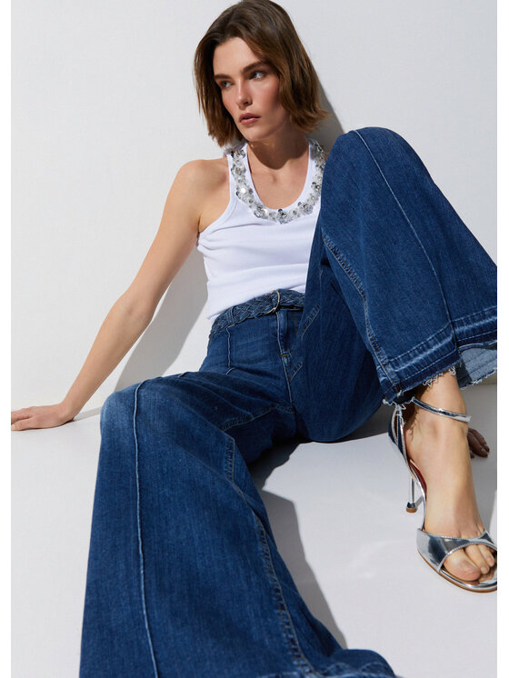 Liu Jo Liu Jo Jeans UA6084D027578970 Viola Regular Fit