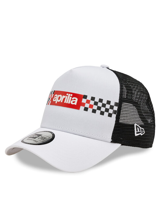 New Era New Era Cap Checker Print Trucker Aprilia 60435563 Weiß