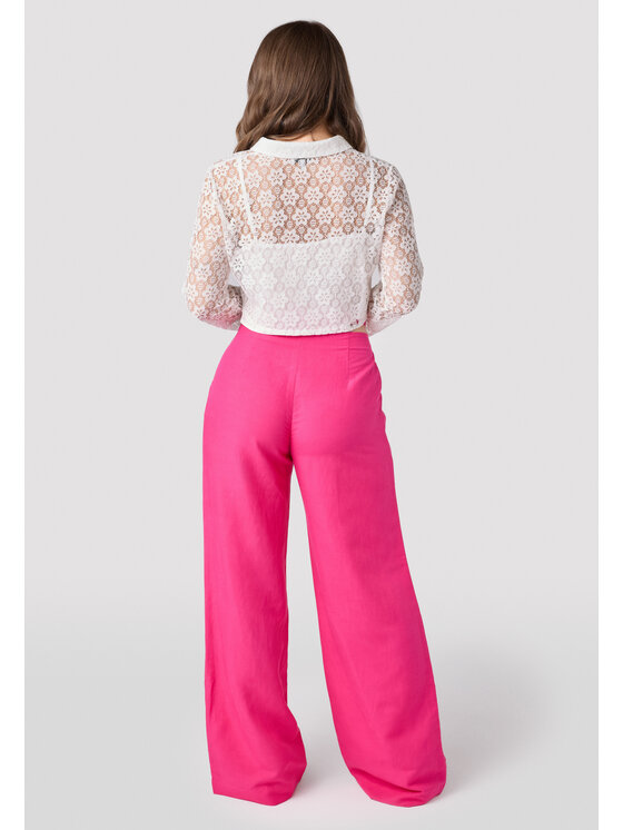 LAURELLA LAURELLA Blúzka Laurella 1VA008141 Écru Regular Fit