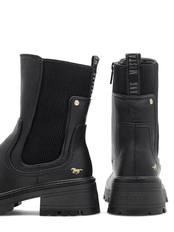 Mustang Mustang Botine 1469-501 Negru