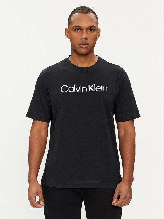 Calvin Klein Performance T-krekls 00GMS4K190 Melns Regular Fit