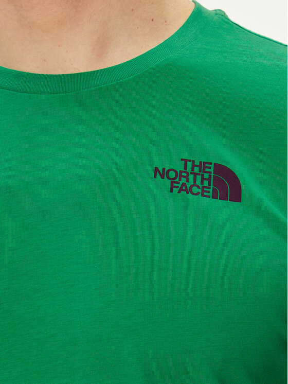 The North Face The North Face Тениска с дълъг ръкав Redbox NF0A87NN Зелен Regular Fit