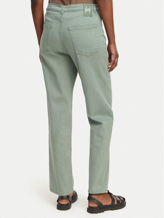 Marella Marella Jeansy Solista 2613131065 Zielony Straight Fit