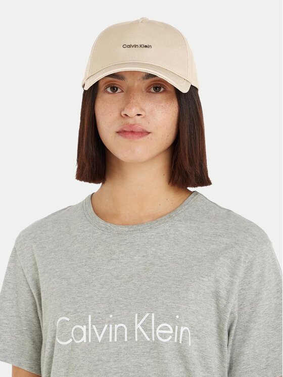 Calvin Klein Calvin Klein Šilterica Metal Lettering Bb Cap K50K511999 Bež