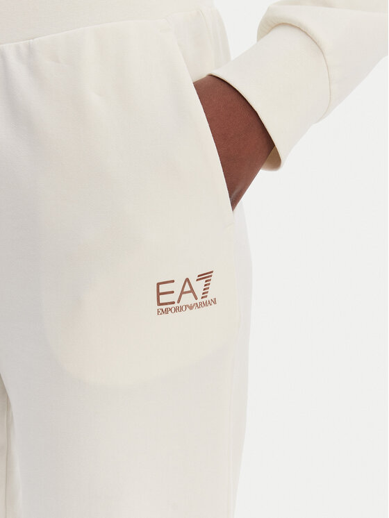 EA7 Emporio Armani EA7 Emporio Armani Jogginganzug 7W000115 AF13135 U0004 Beige Regular Fit