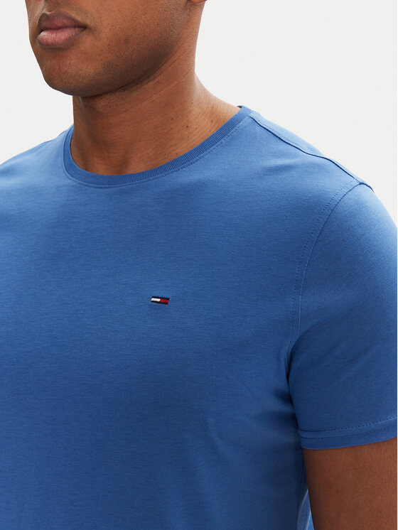 Tommy Jeans Tommy Jeans Футболка DM0DM04411 Голубий Slim Fit
