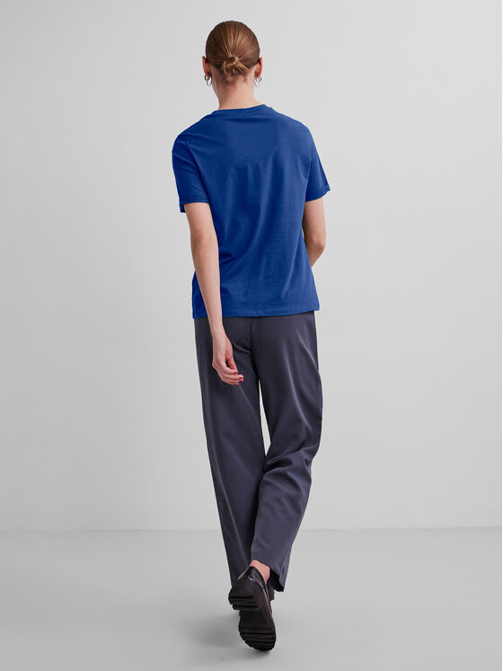 Pieces Pieces T-Shirt Ria 17086970 Niebieski Regular Fit