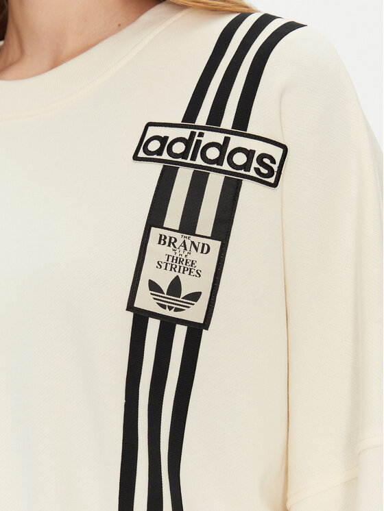 adidas adidas Majica dugih rukava Adibreak JD0084 Écru Regular Fit