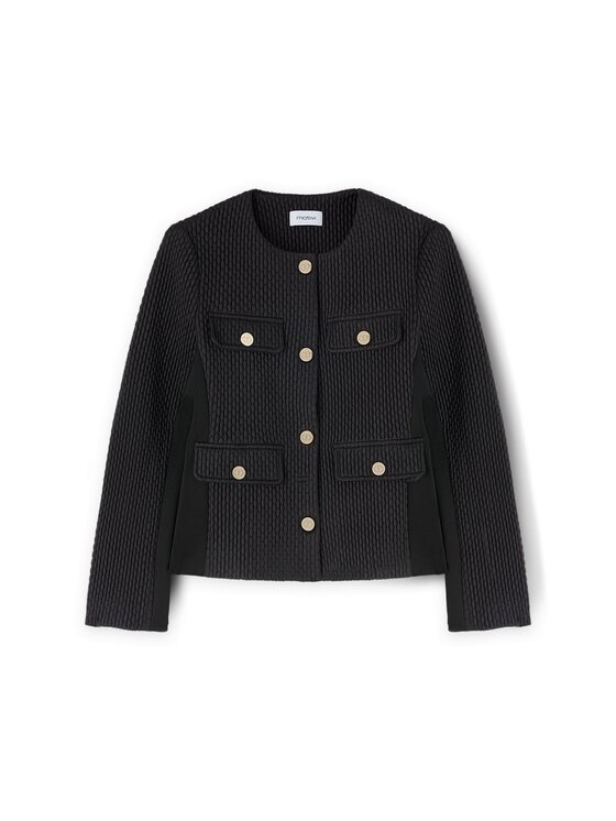 Motivi Motivi Giubbotto piumino R182Q001069N033 Nero Regular Fit