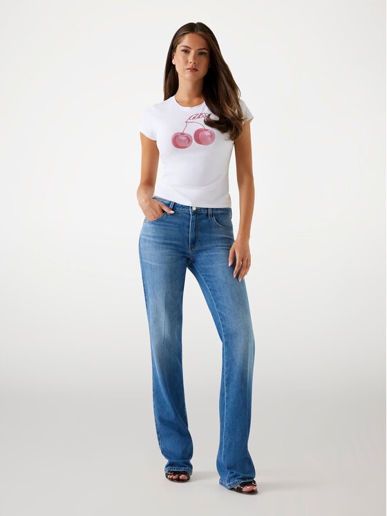 Guess Guess T-Shirt 176491 Biały Classic Fit