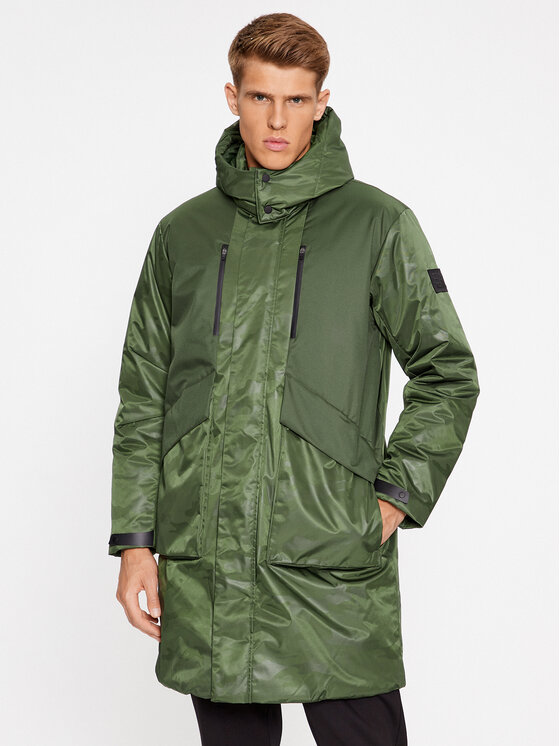 EA7 Emporio Armani EA7 Emporio Armani Kevad-sügis jope 6RPK04 PNERZ 1845 Roheline Regular Fit