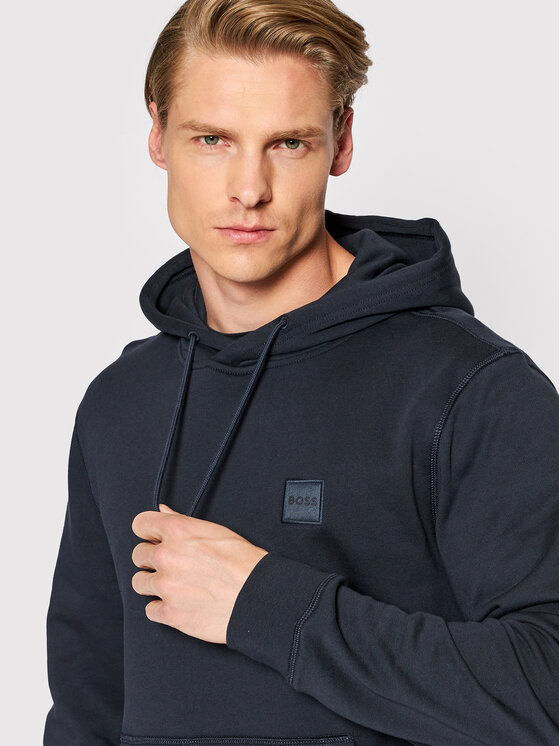 BOSS Boss Суитшърт Wetalk 50468445 Тъмносин Regular Fit