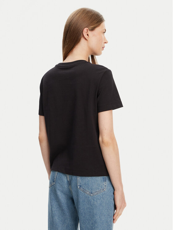 Calvin Klein Calvin Klein Tričko LV044C905G Čierna Regular Fit