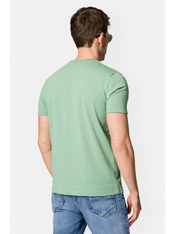 Lancerto Lancerto T-Shirt Steph TS073123000009 Zielony Regular Fit