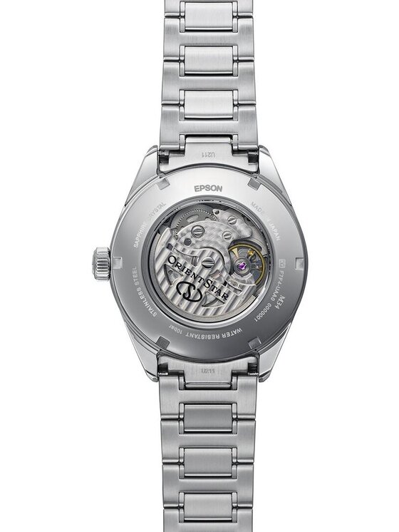Orient Star Orient Star Zegarek RE-BY0011S00B Srebrny