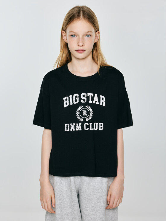 BIG STAR BIG STAR T-Shirt MINKA Czarny Comfort Fit