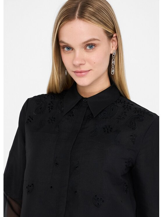 Liu Jo Liu Jo Camicia UF5237T687022222 Nero Regular Fit