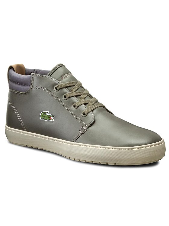 boots lacoste blanc