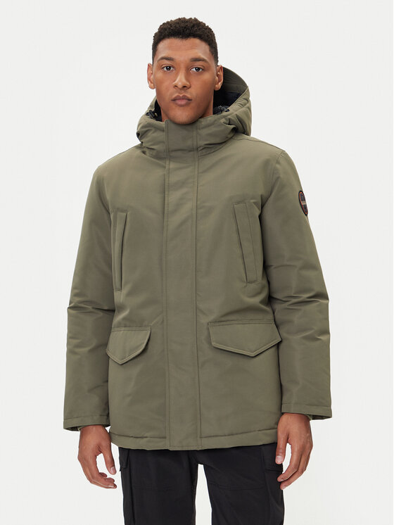 Napapijri Napapijri Télikabát A-Cornier NP0A892J Zöld Regular Fit