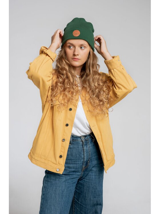 Kabak Kabak Czapka klasyczna beanie Zielony