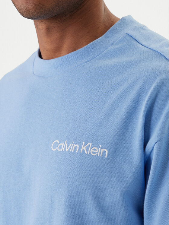 Calvin Klein Underwear Calvin Klein Underwear Pyžamo LV00NM2949 Světle modrá Relaxed Fit