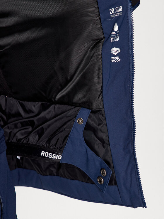 Rossignol Rossignol Kurtka narciarska Controle RLMMJ07 Granatowy Regular Fit