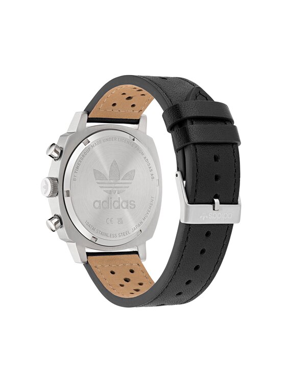 adidas adidas Zegarek Originals Master Originals One Chrono AOFH23578 Czarny