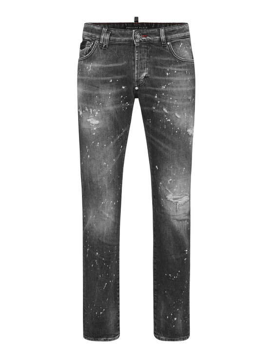 PHILIPP PLEIN PHILIPP PLEIN Jeansy 26867 Czarny Straight Leg