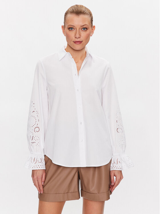 Marc Aurel Cămașă 6080 1000 93187 Alb Regular Fit