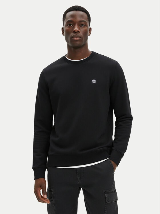 Element Element Mikina Icon Embroidery CR ELYFT00197 Černá Regular Fit