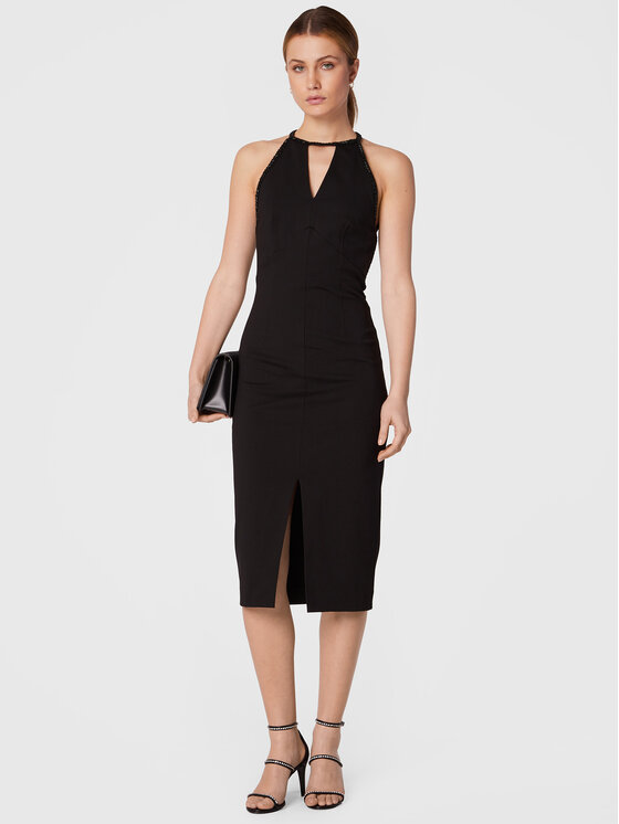 TWINSET TWINSET Rochie cocktail 222TP2034 Negru Fitted Fit
