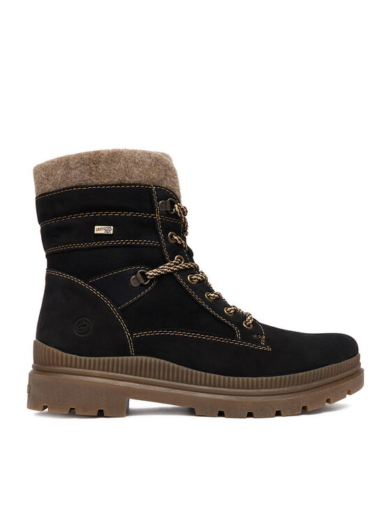 Remonte Remonte Schnürschuhe CEO-D0C77-02 Schwarz