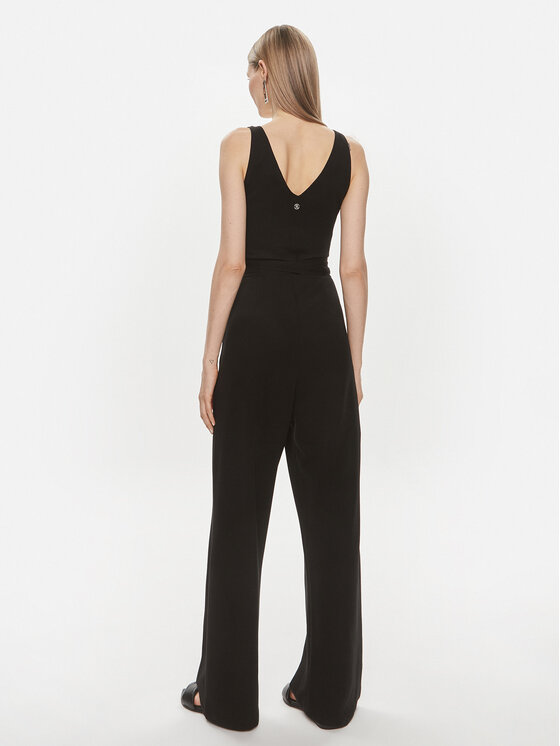 Tommy Hilfiger Tommy Hilfiger Jumpsuit WW0WW41266 Nero Regular Fit