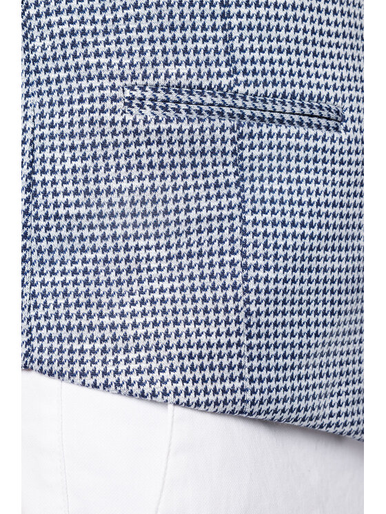 Lancerto Lancerto Kamizelka Monteria KA131123000010 Niebieski Slim Fit